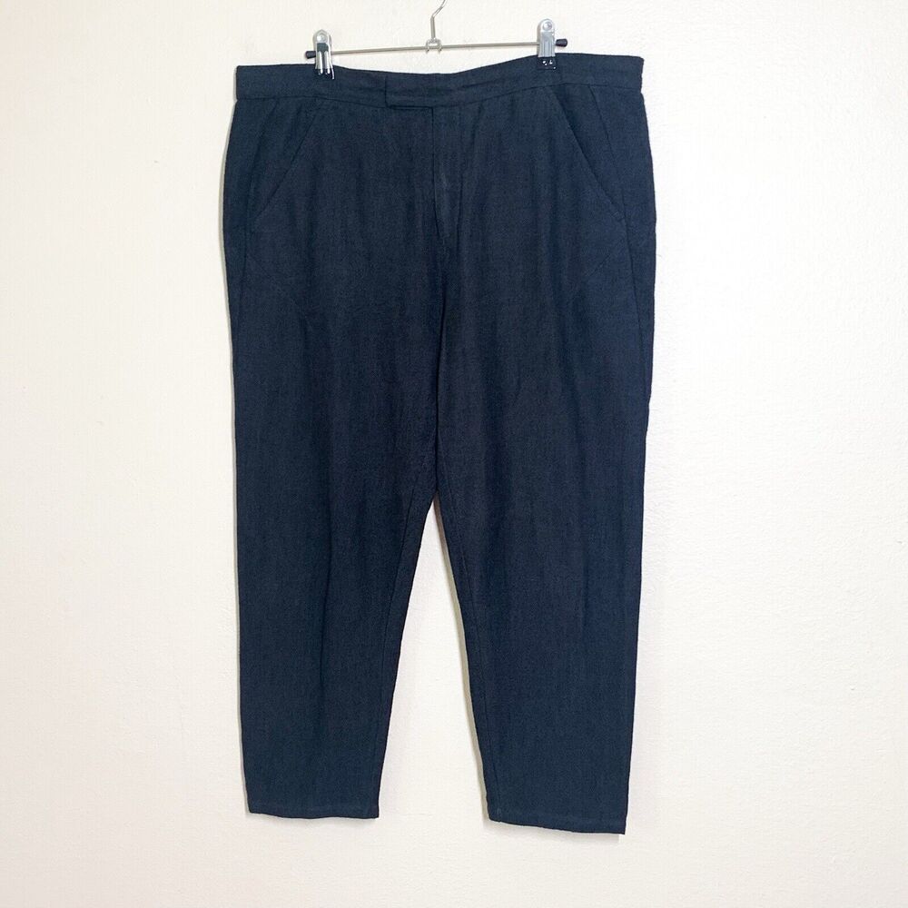 Art of the Gentlewoman Soft Trousers 3 US L Casual Powersuit  Linen Viscose Blen